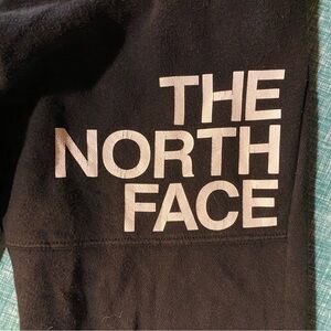 North Face sweatpants.